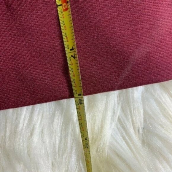 Metaphor Plus Size 14 A Line Wine Colored Skirt Co - Picture 6 of 6